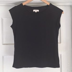 Madewell Cropped CapSleeve Tee